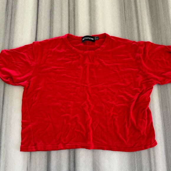 Bundle of 2 Crop Tops Short Sleeve Size 0 - Picture 6 of 12